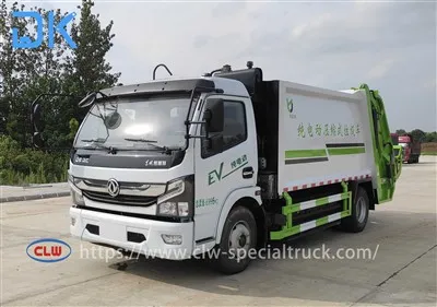 Chengli 9tons gecomprimeerde vrachtwagen elektrische vrachtwagen