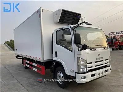 4x2 Isuzu gekoelde vrachtwagen te koop